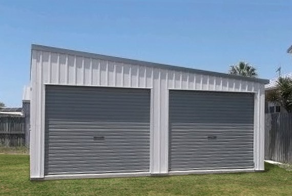 Featured Deal - Colorbond Steel Skillion Double Garage
